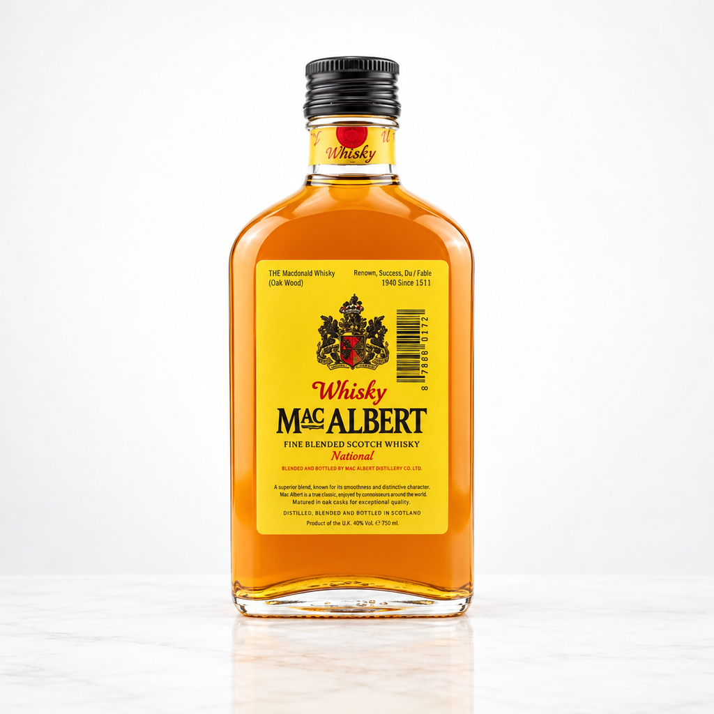WHISKY MACK ALBERT BEEPER 175 ML 24/1